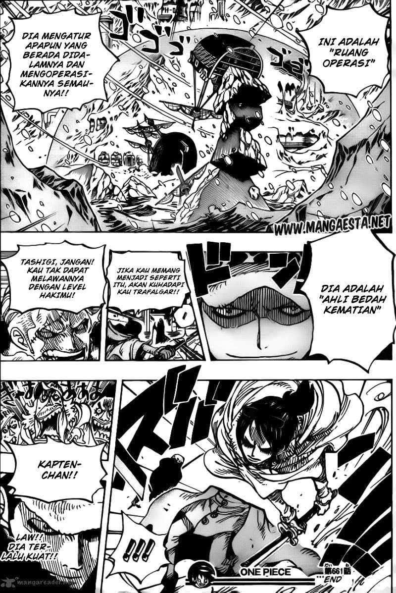 One Piece Chapter 661 page 19