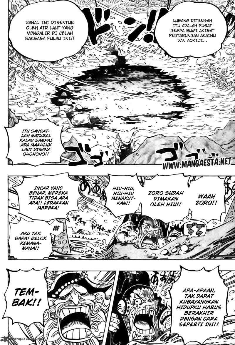 One Piece Chapter 661 page 6