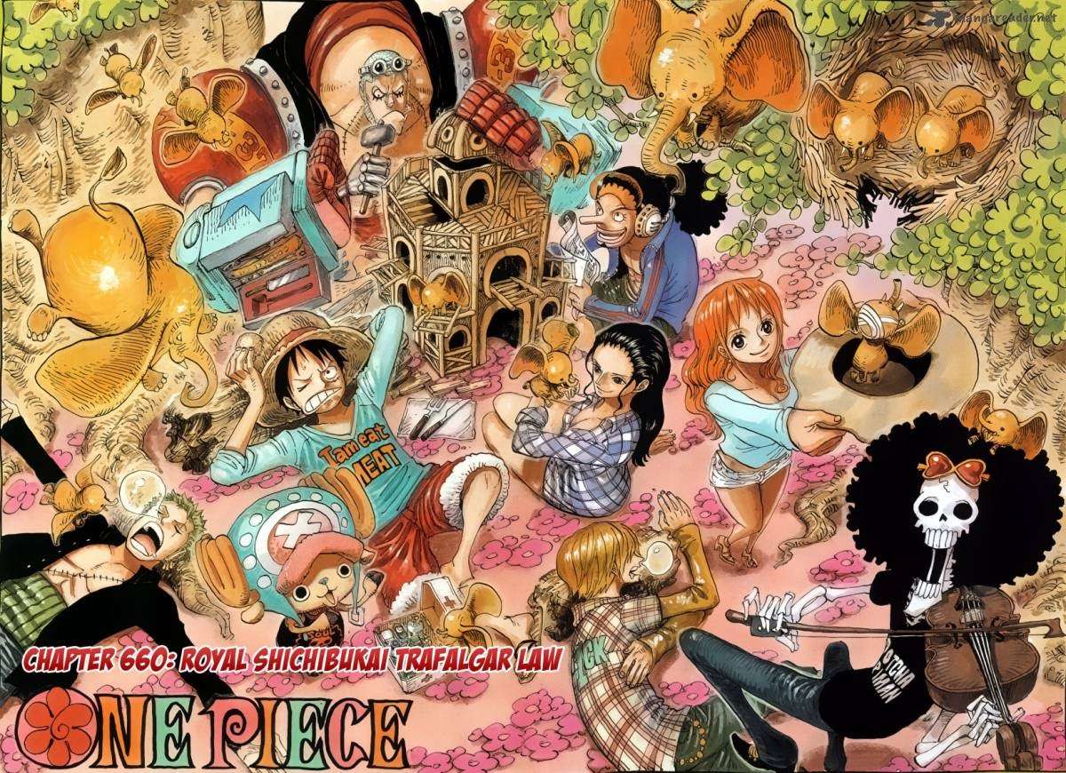 One Piece Chapter 660 page 3