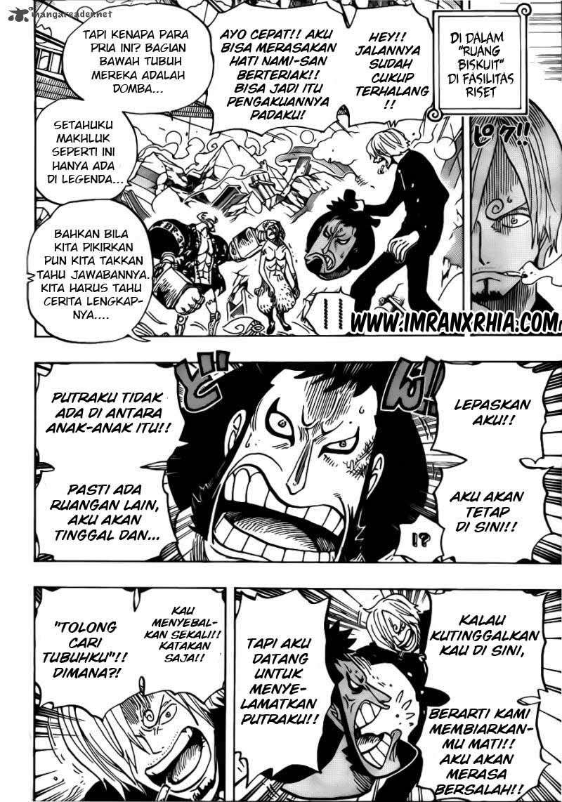 One Piece Chapter 660 page 8