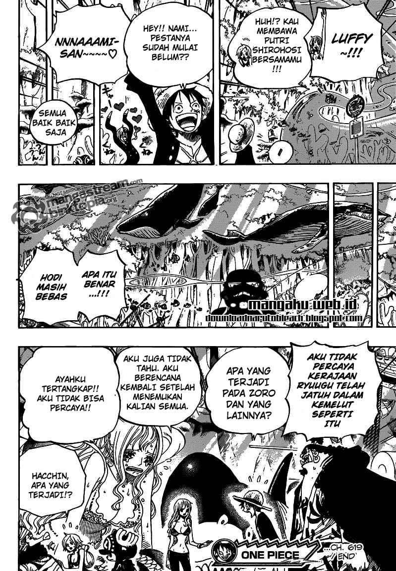 One Piece Chapter 619 page 14