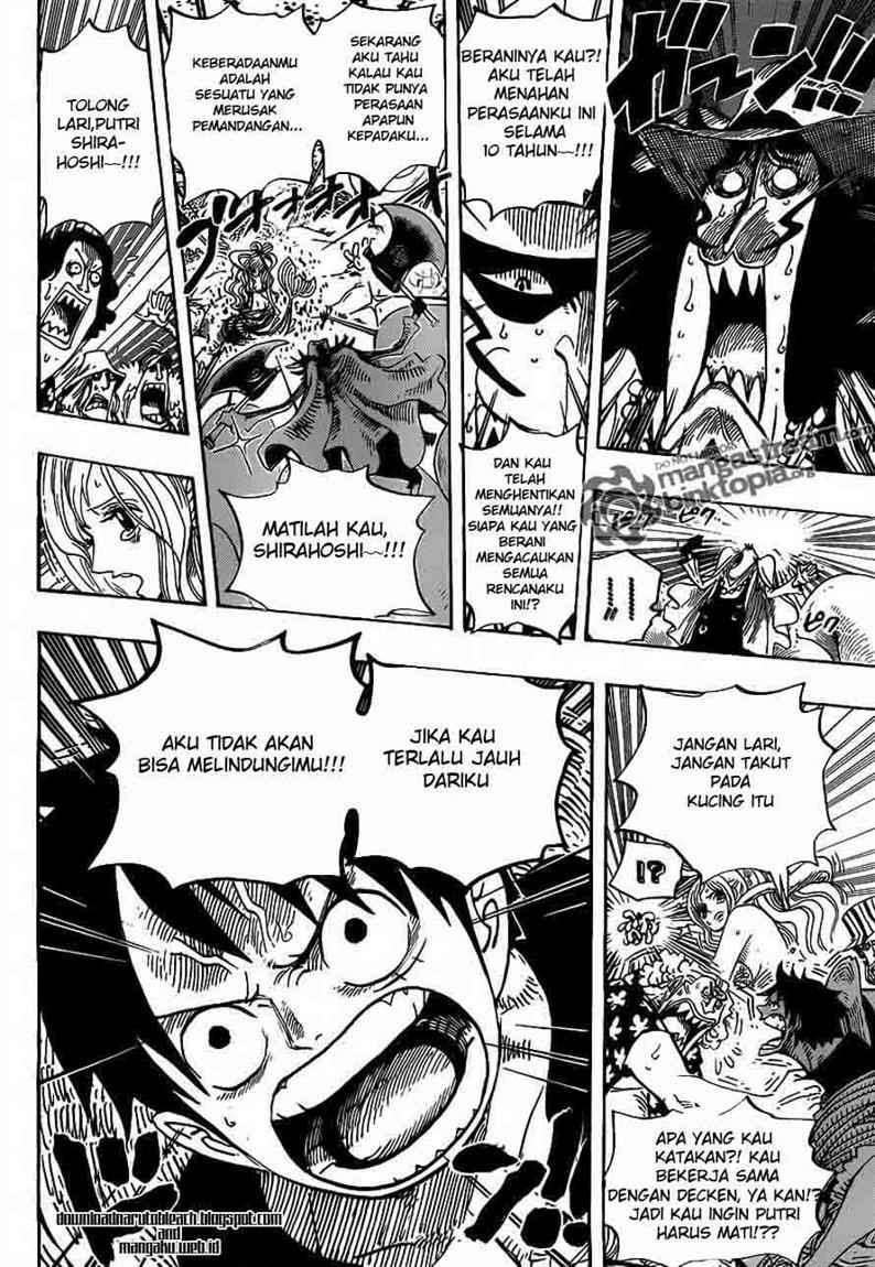 One Piece Chapter 618 page 8