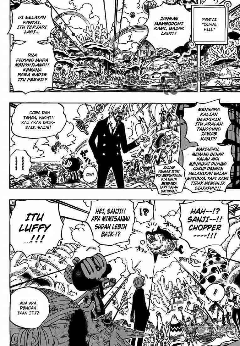 One Piece Chapter 617 page 14