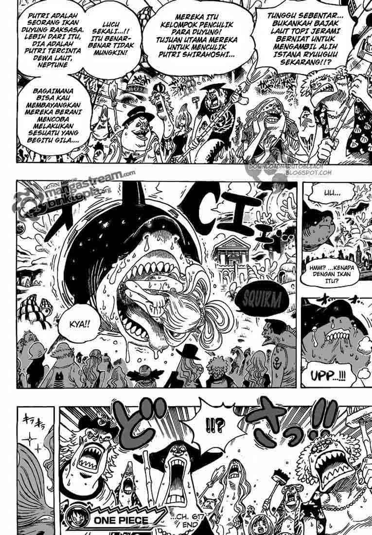 One Piece Chapter 617 page 16