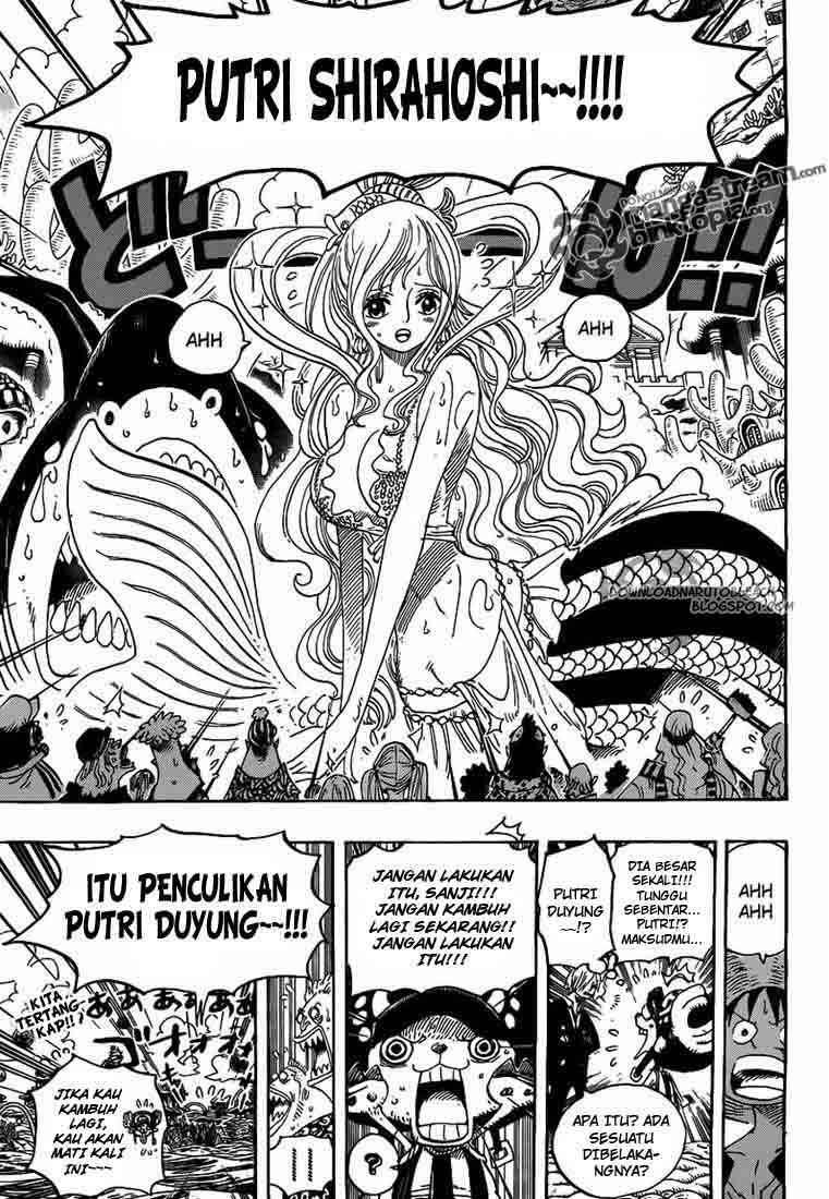 One Piece Chapter 617 page 17
