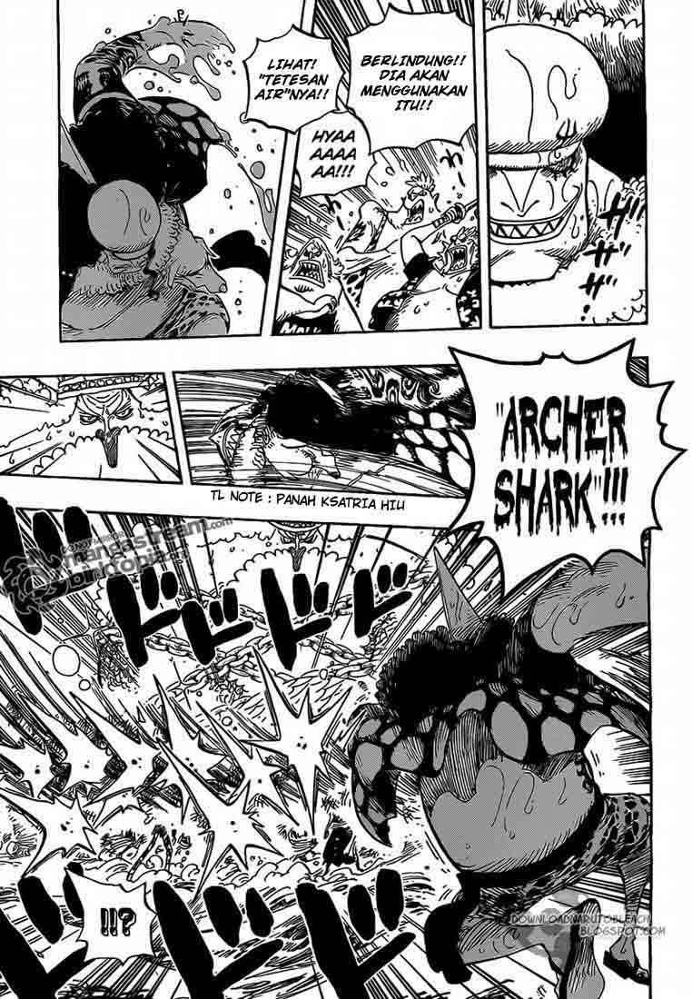 One Piece Chapter 617 page 7