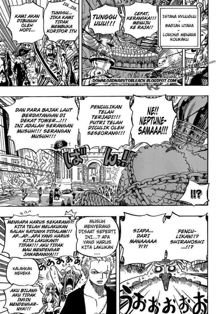 One Piece Chapter 615 page 15