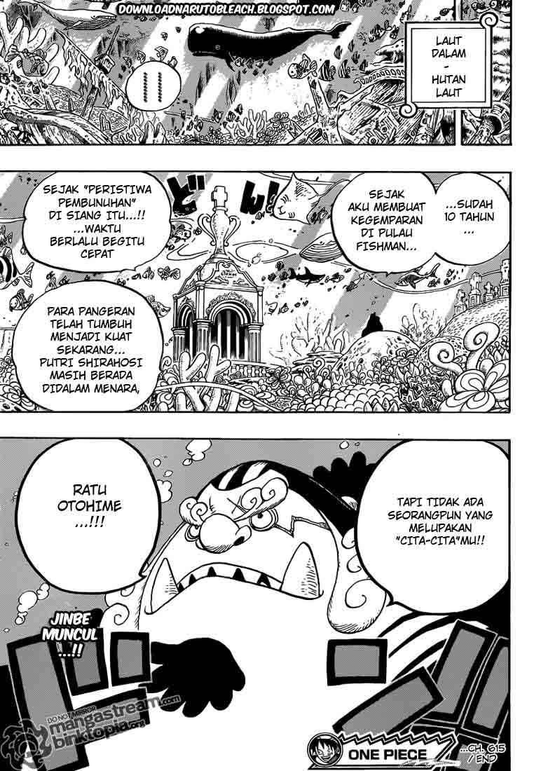 One Piece Chapter 615 page 17