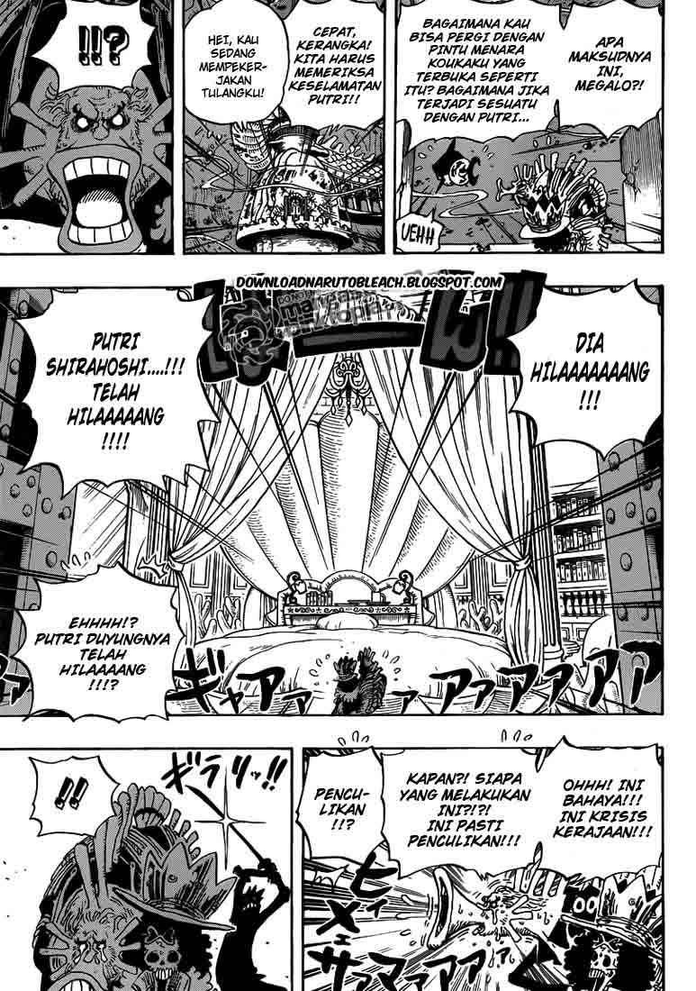 One Piece Chapter 615 page 3