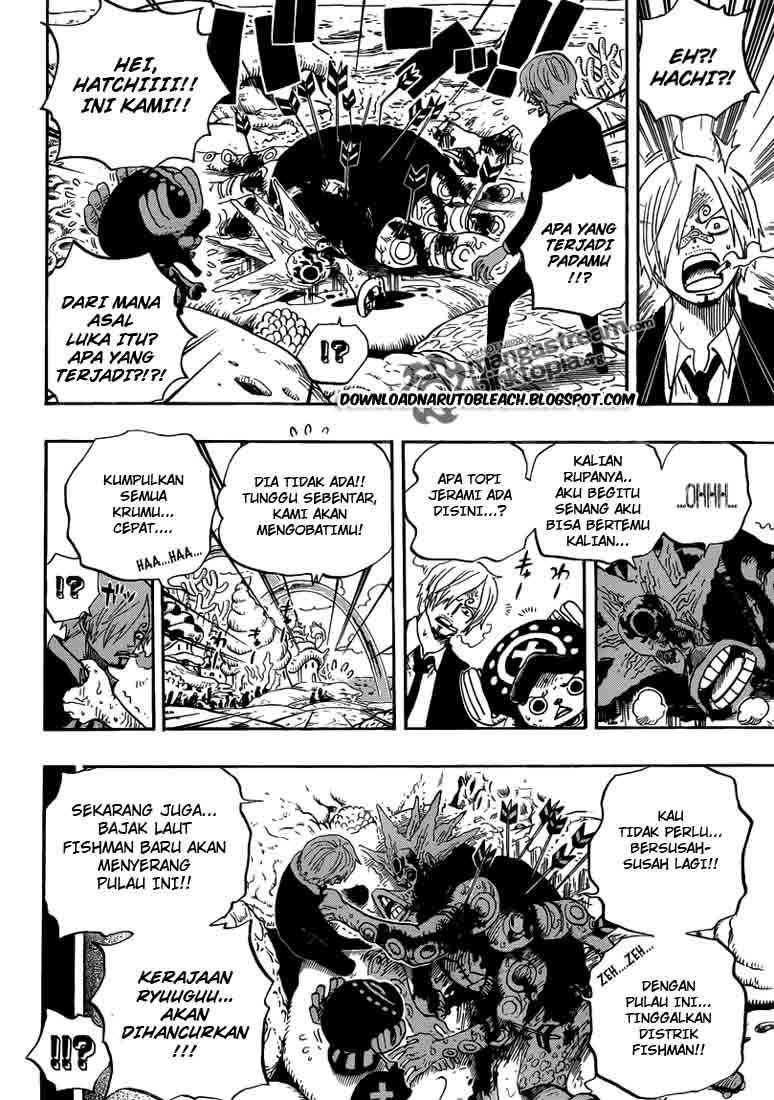 One Piece Chapter 615 page 6