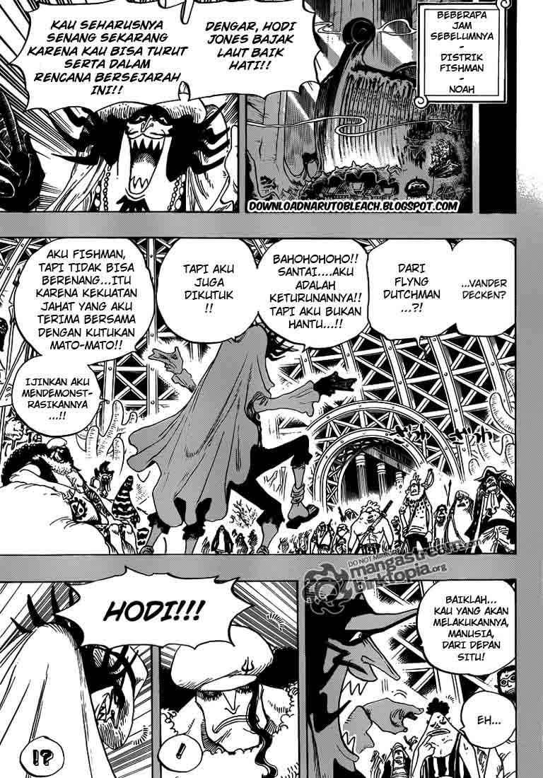 One Piece Chapter 615 page 7