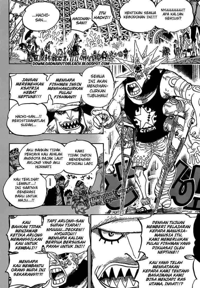 One Piece Chapter 615 page 8