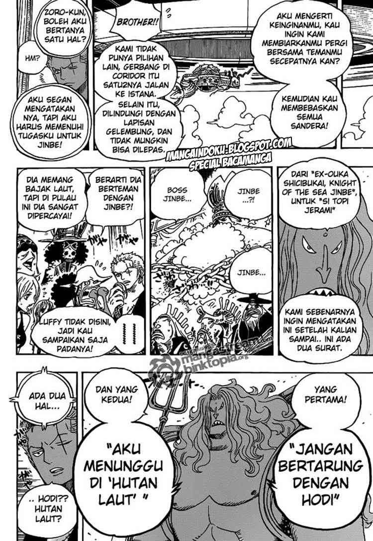 One Piece Chapter 614 page 7