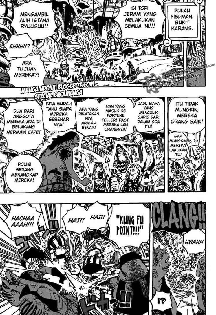 One Piece Chapter 614 page 8