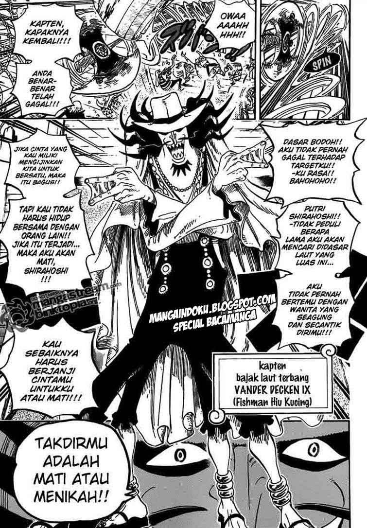 One Piece Chapter 613 page 3