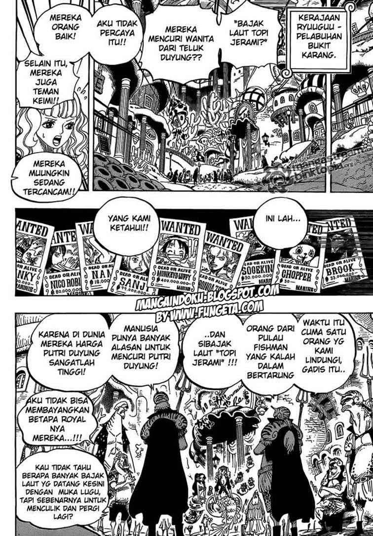 One Piece Chapter 612 page 6