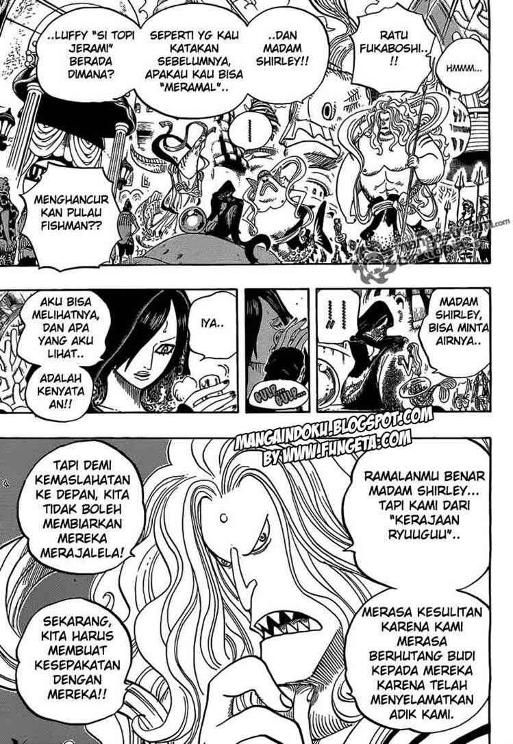 One Piece Chapter 612 page 7