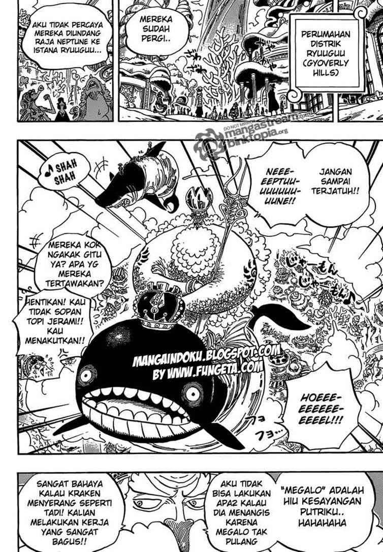 One Piece Chapter 612 page 8