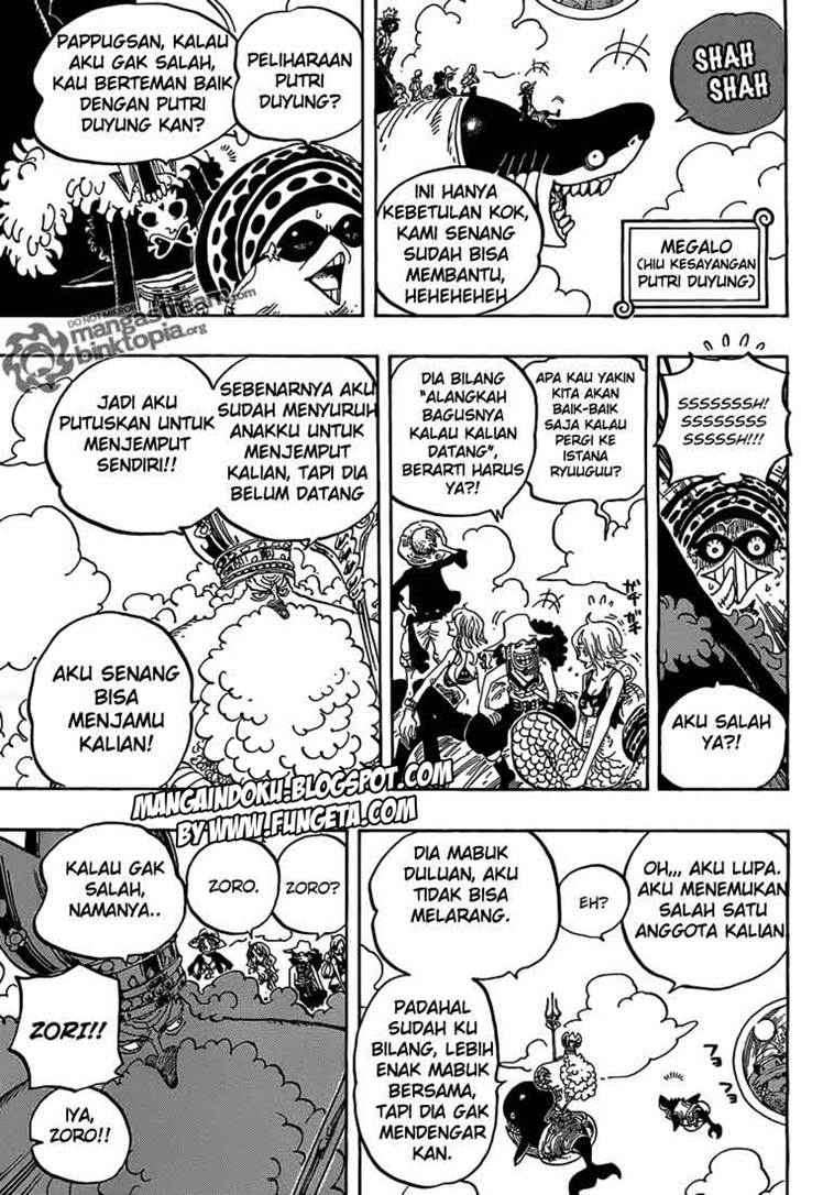 One Piece Chapter 612 page 9