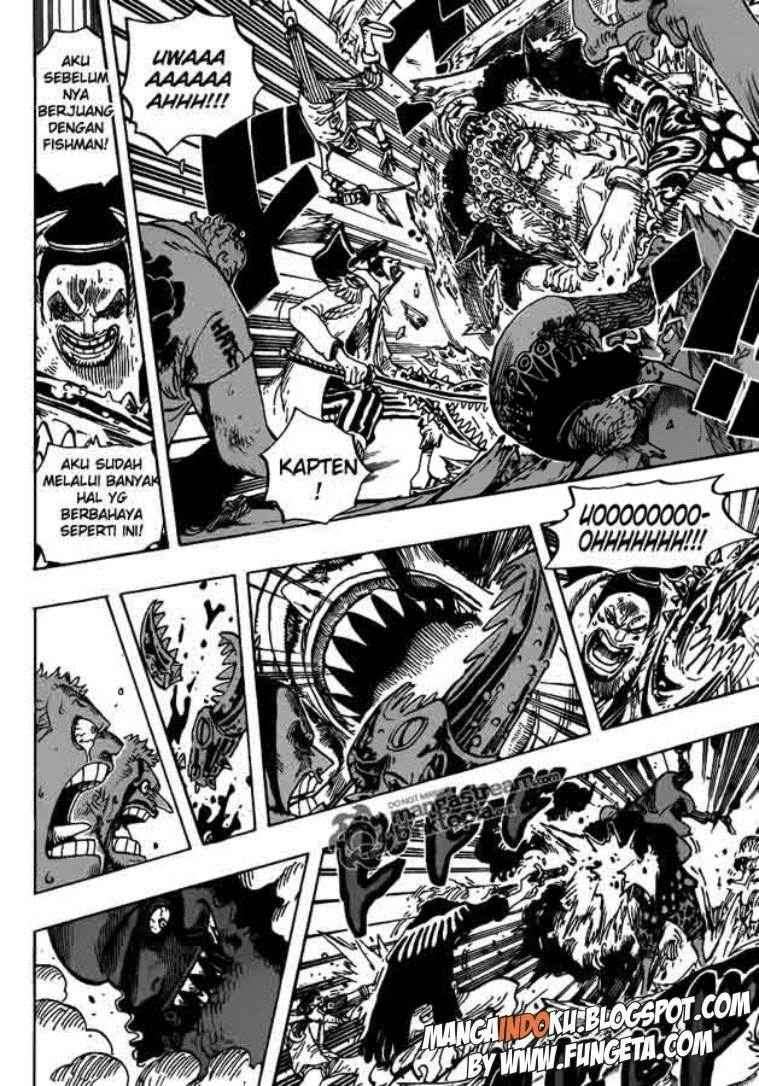 One Piece Chapter 611 page 12