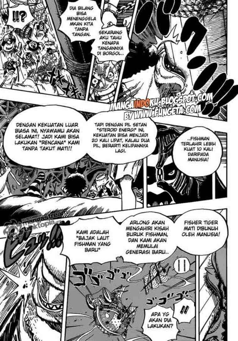 One Piece Chapter 611 page 13