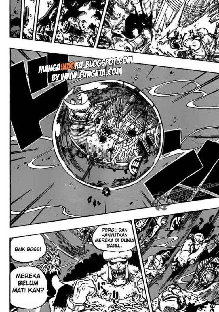 One Piece Chapter 611 page 14