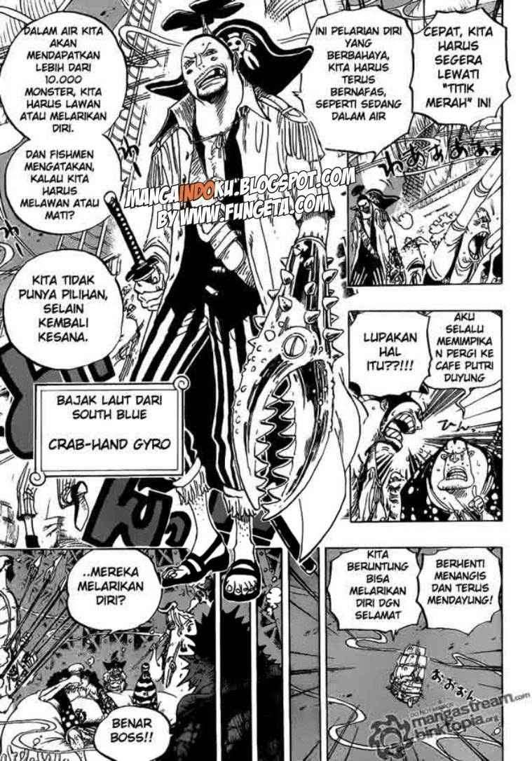 One Piece Chapter 611 page 3