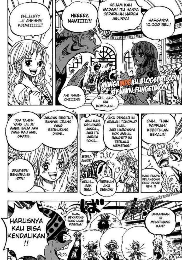 One Piece Chapter 611 page 6