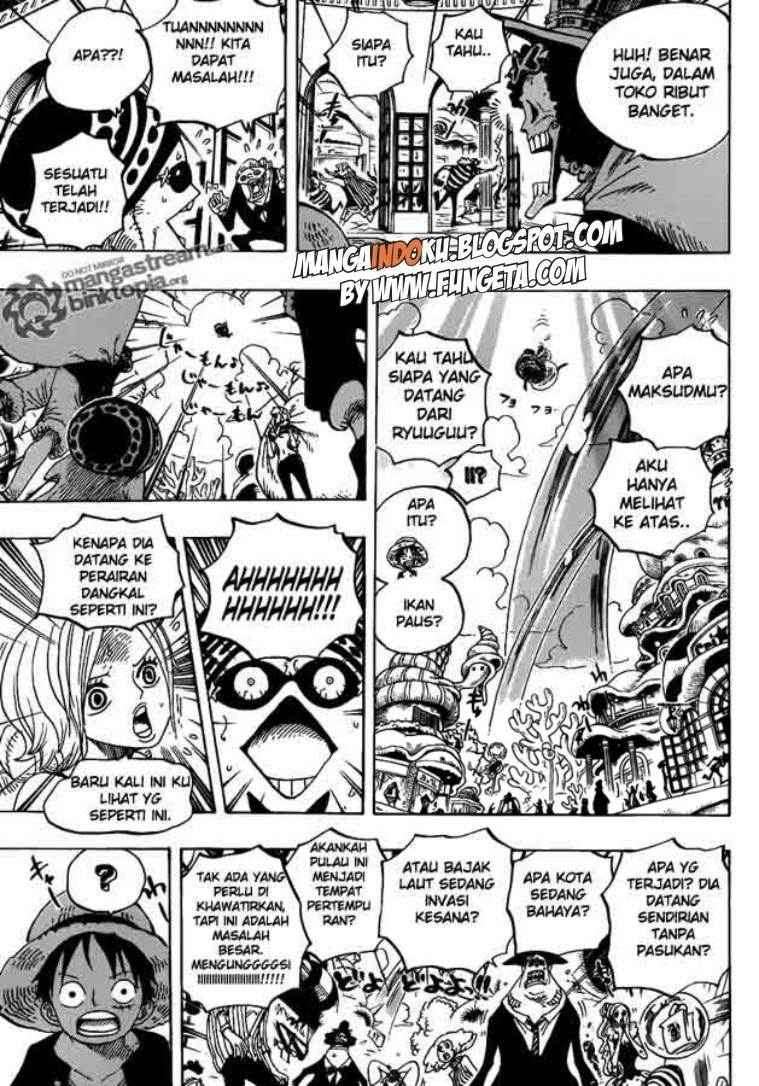One Piece Chapter 611 page 7