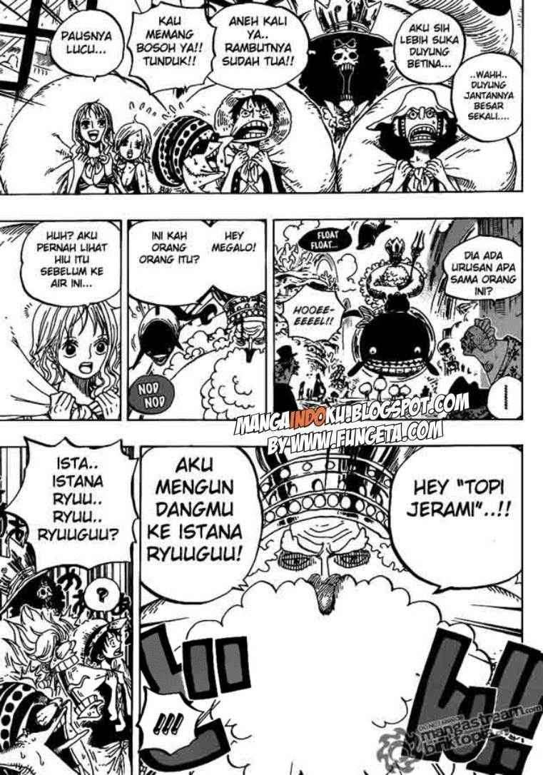 One Piece Chapter 611 page 9