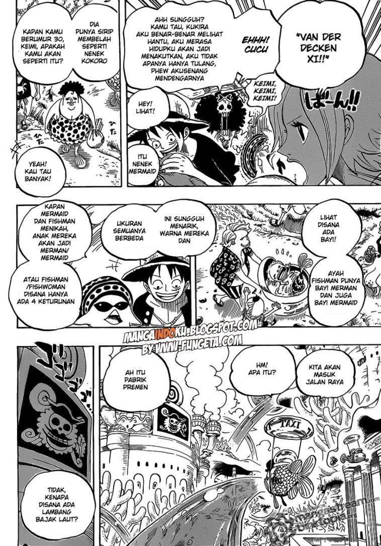 One Piece Chapter 610 page 12