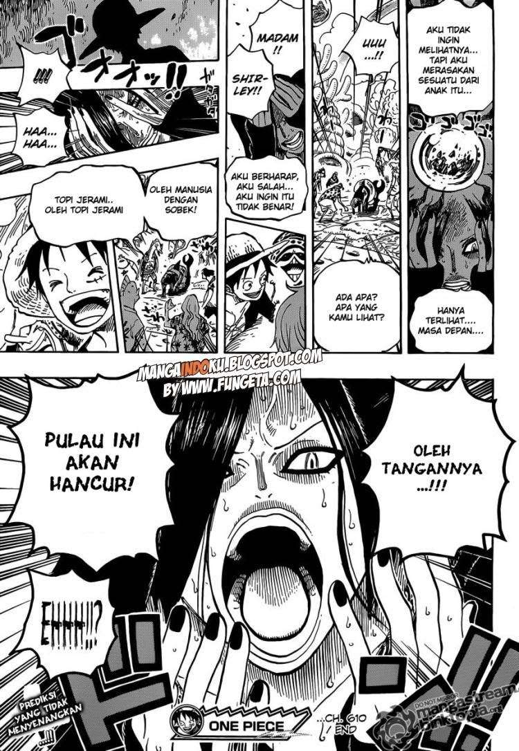 One Piece Chapter 610 page 15