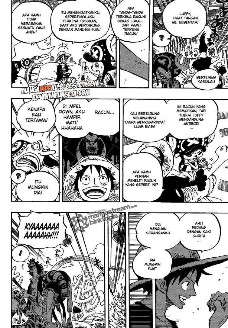 One Piece Chapter 610 page 4