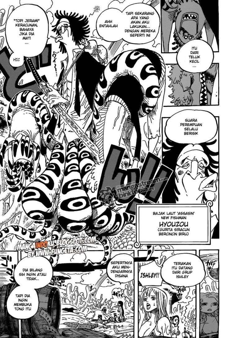 One Piece Chapter 610 page 5