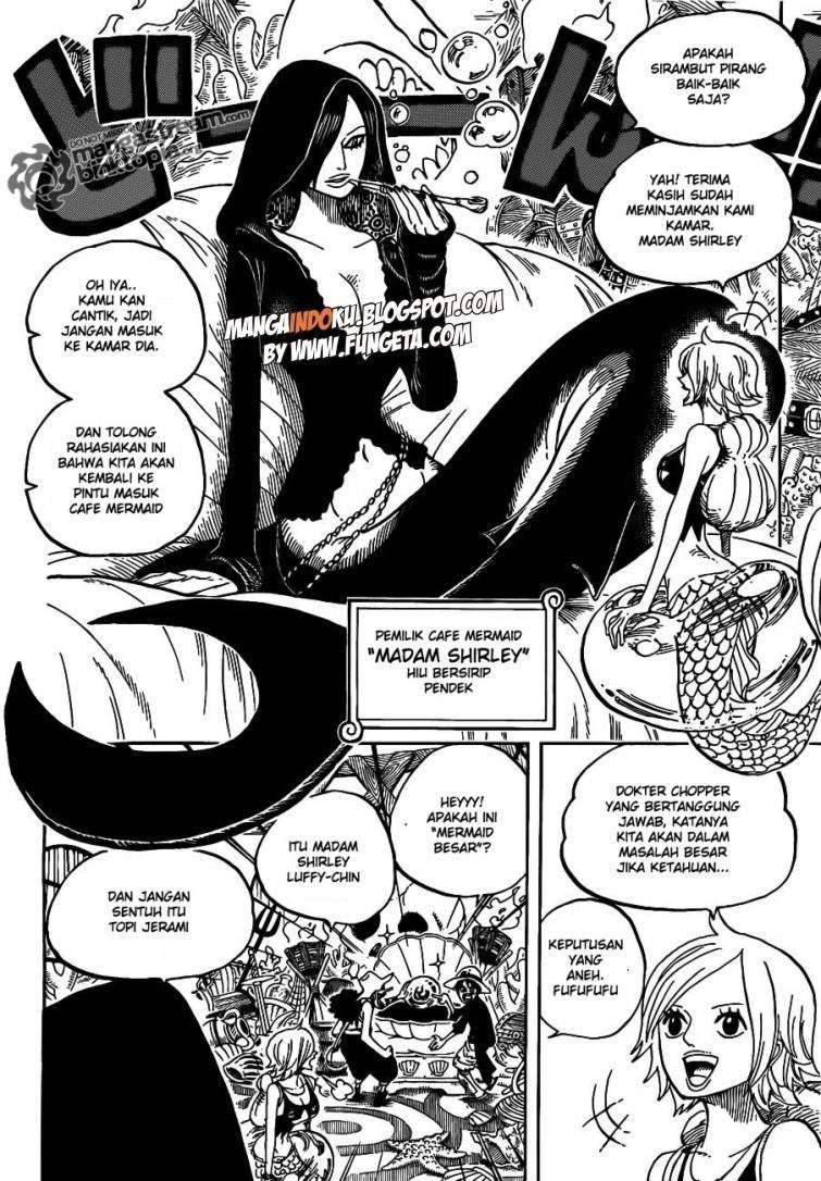 One Piece Chapter 610 page 6