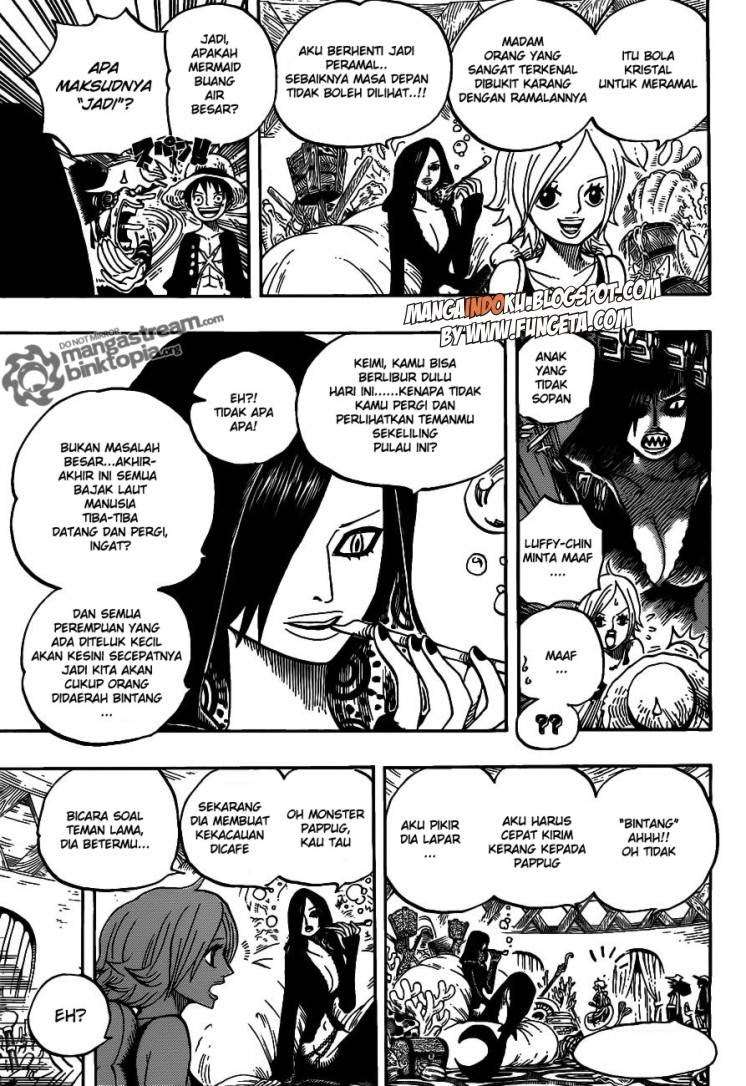 One Piece Chapter 610 page 7