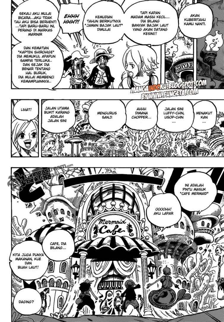 One Piece Chapter 610 page 8