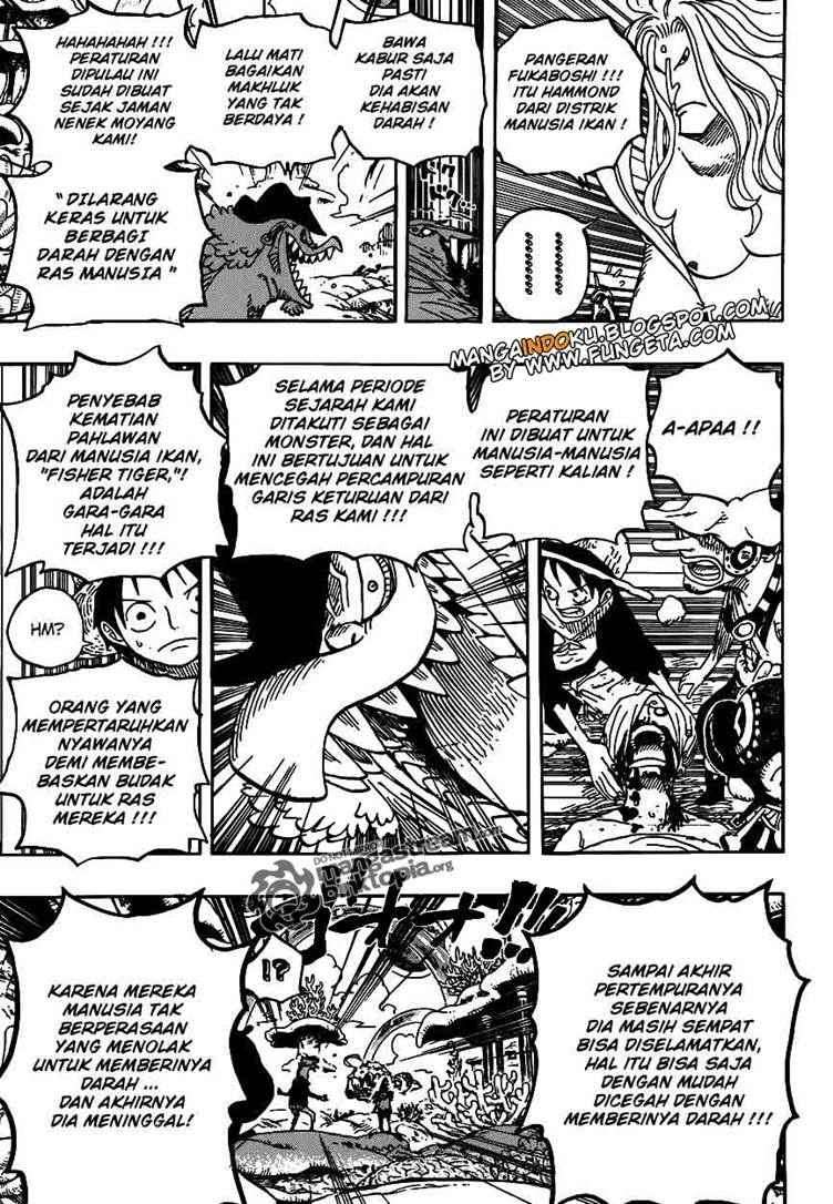 One Piece Chapter 609 page 10