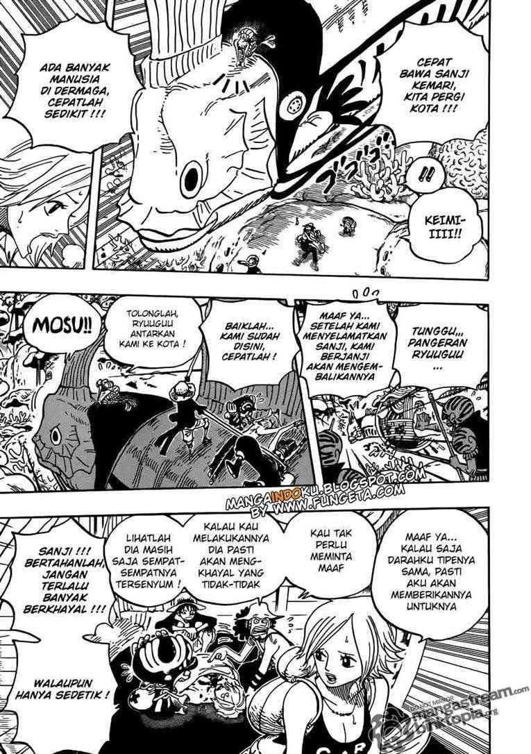 One Piece Chapter 609 page 14
