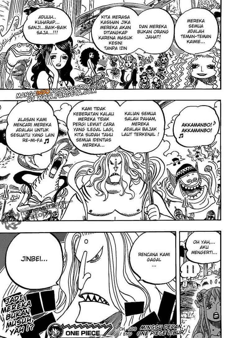One Piece Chapter 609 page 16