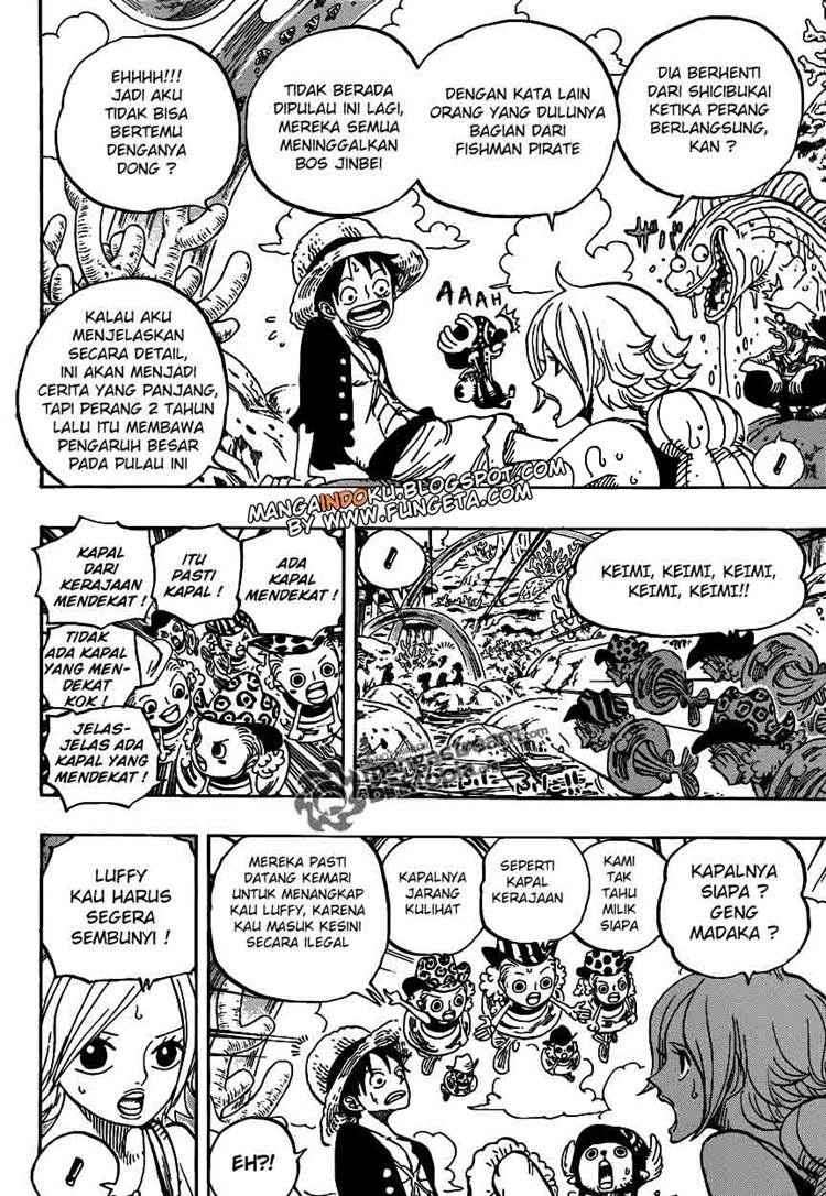 One Piece Chapter 609 page 4