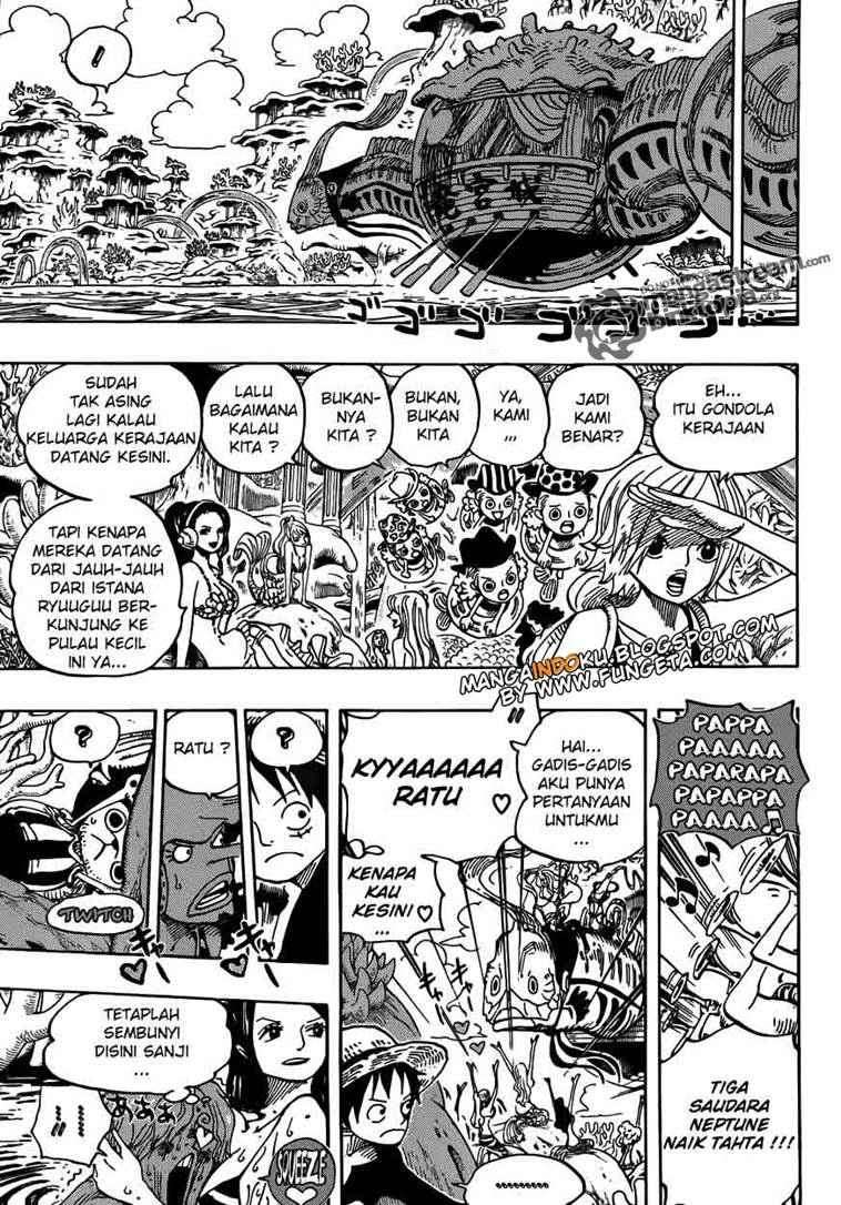 One Piece Chapter 609 page 5