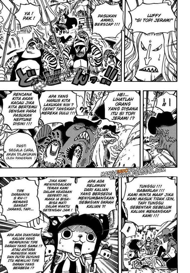 One Piece Chapter 609 page 8