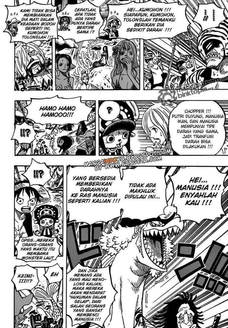 One Piece Chapter 609 page 9