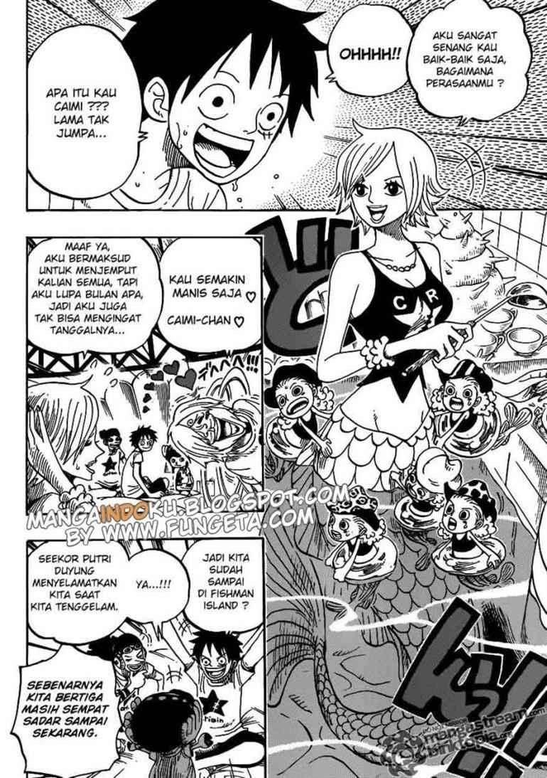 One Piece Chapter 608 page 10