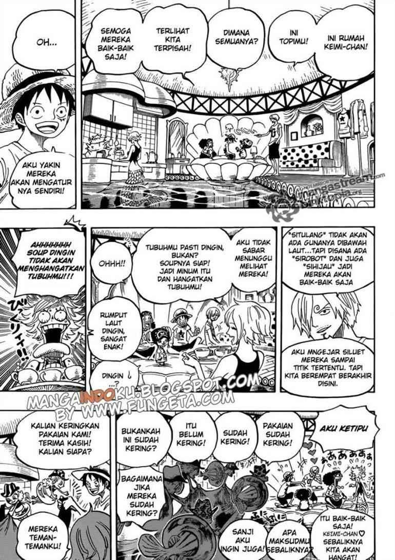 One Piece Chapter 608 page 11