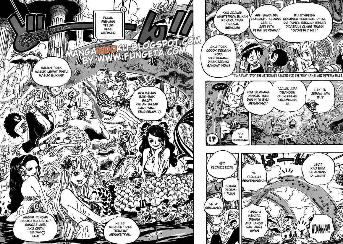 One Piece Chapter 608 page 14