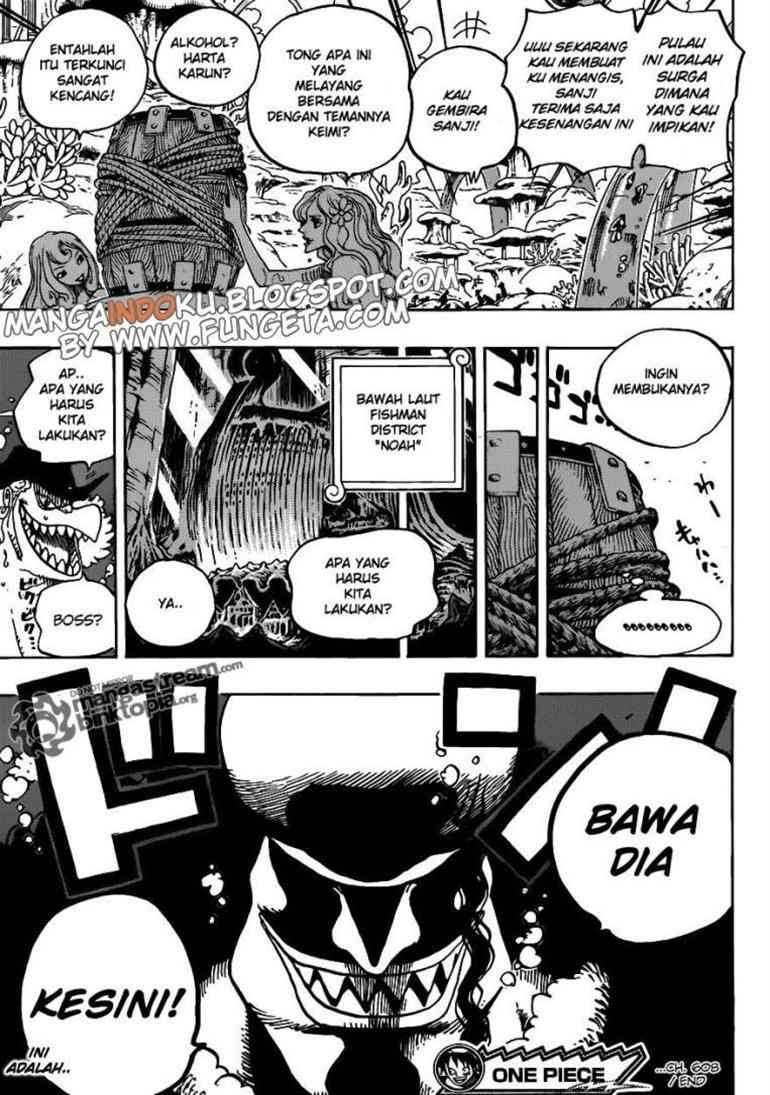 One Piece Chapter 608 page 16