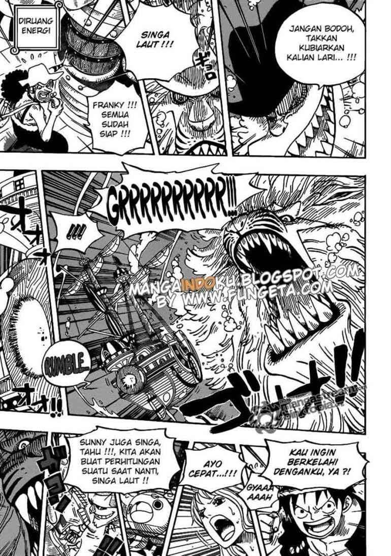 One Piece Chapter 608 page 3