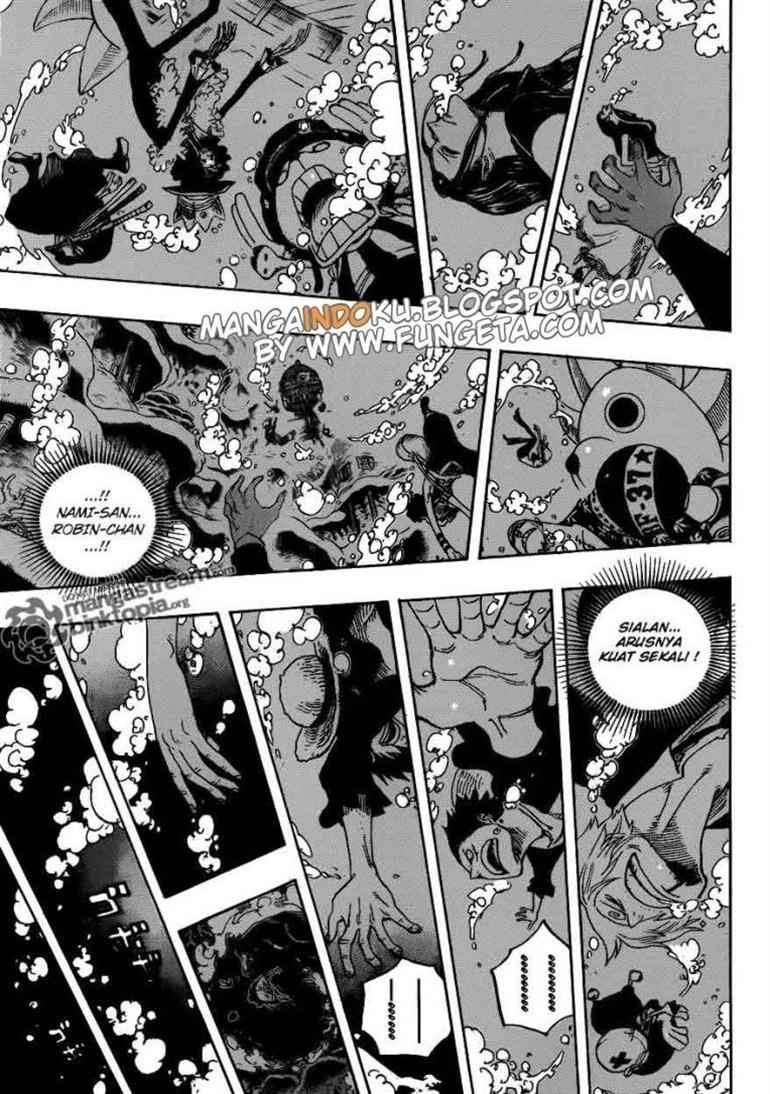 One Piece Chapter 608 page 7